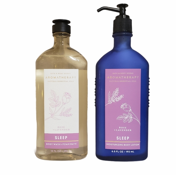Bath & Body Works Other - Aromatherapy Sleep Rose Lavender Bundle